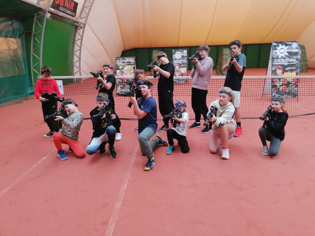 tenis zajęcia tenisowe lasermaniak leszno