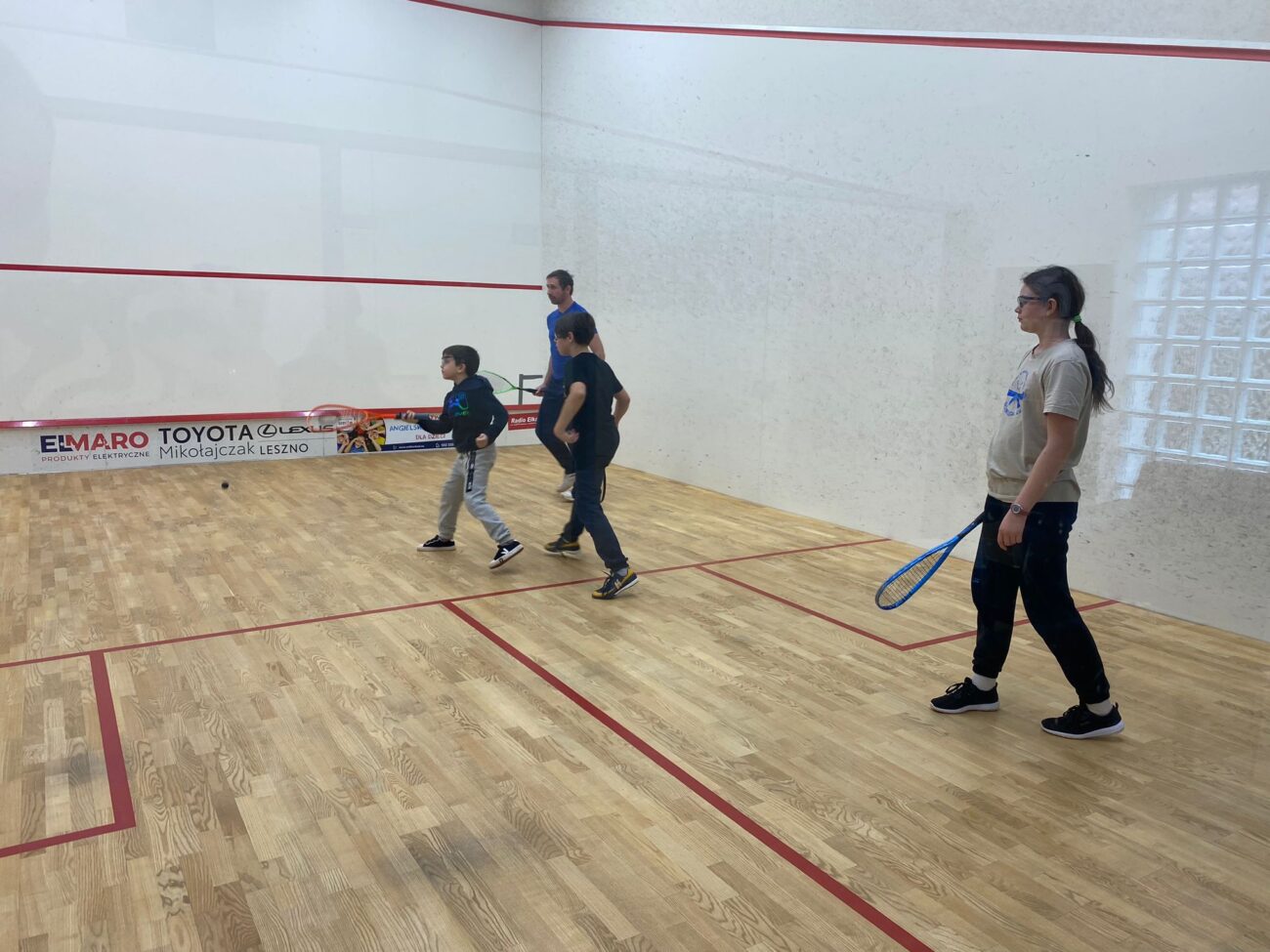 squash leszno tenis klub półkolonie