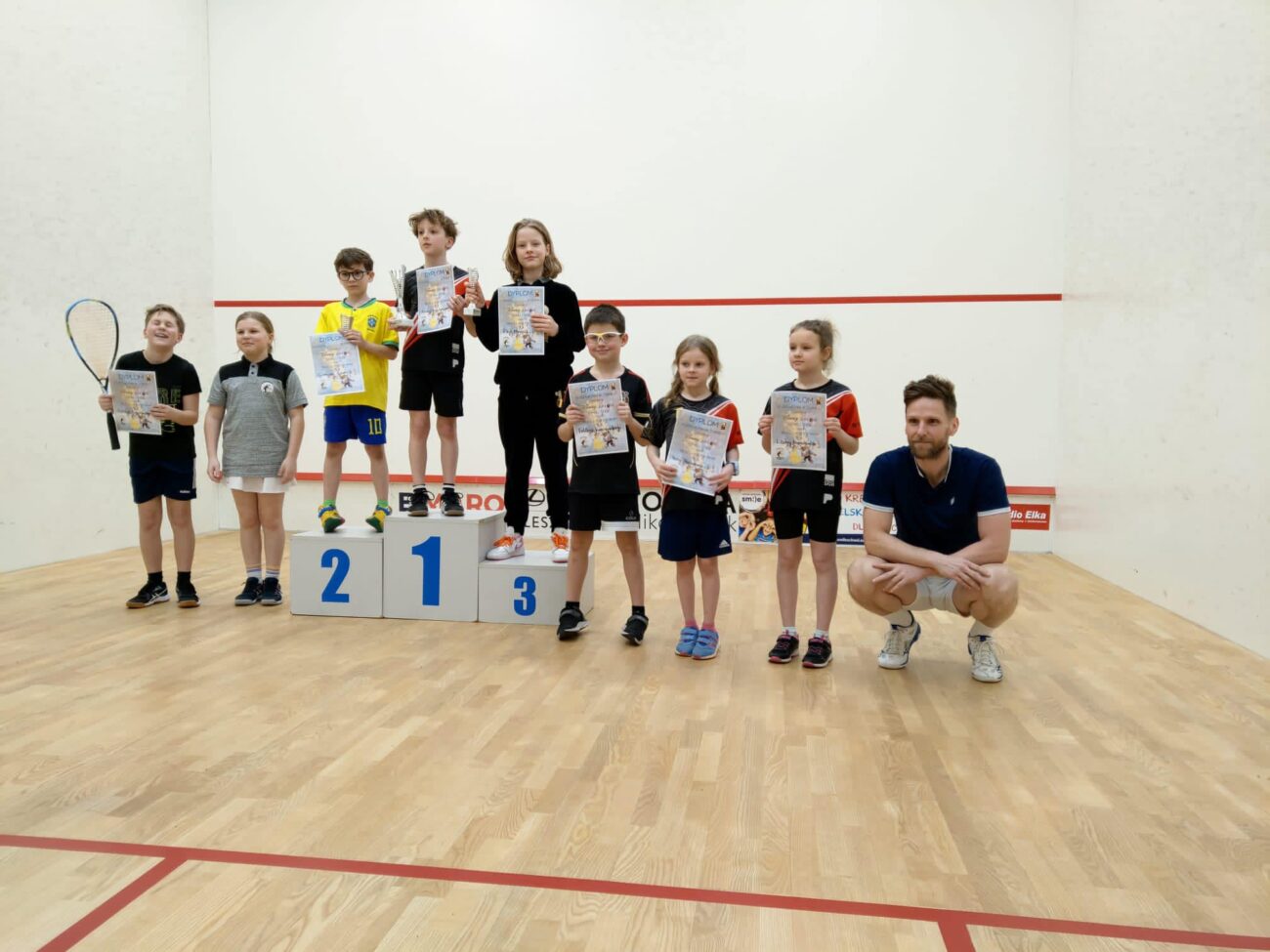 turniej squash b+ Aladyn