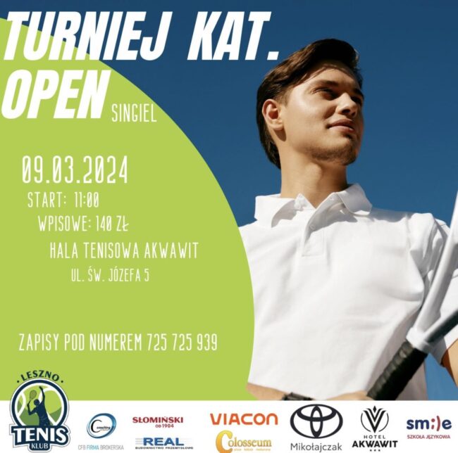turniej-gp-leszno tenis - open gp - marzec turnieje