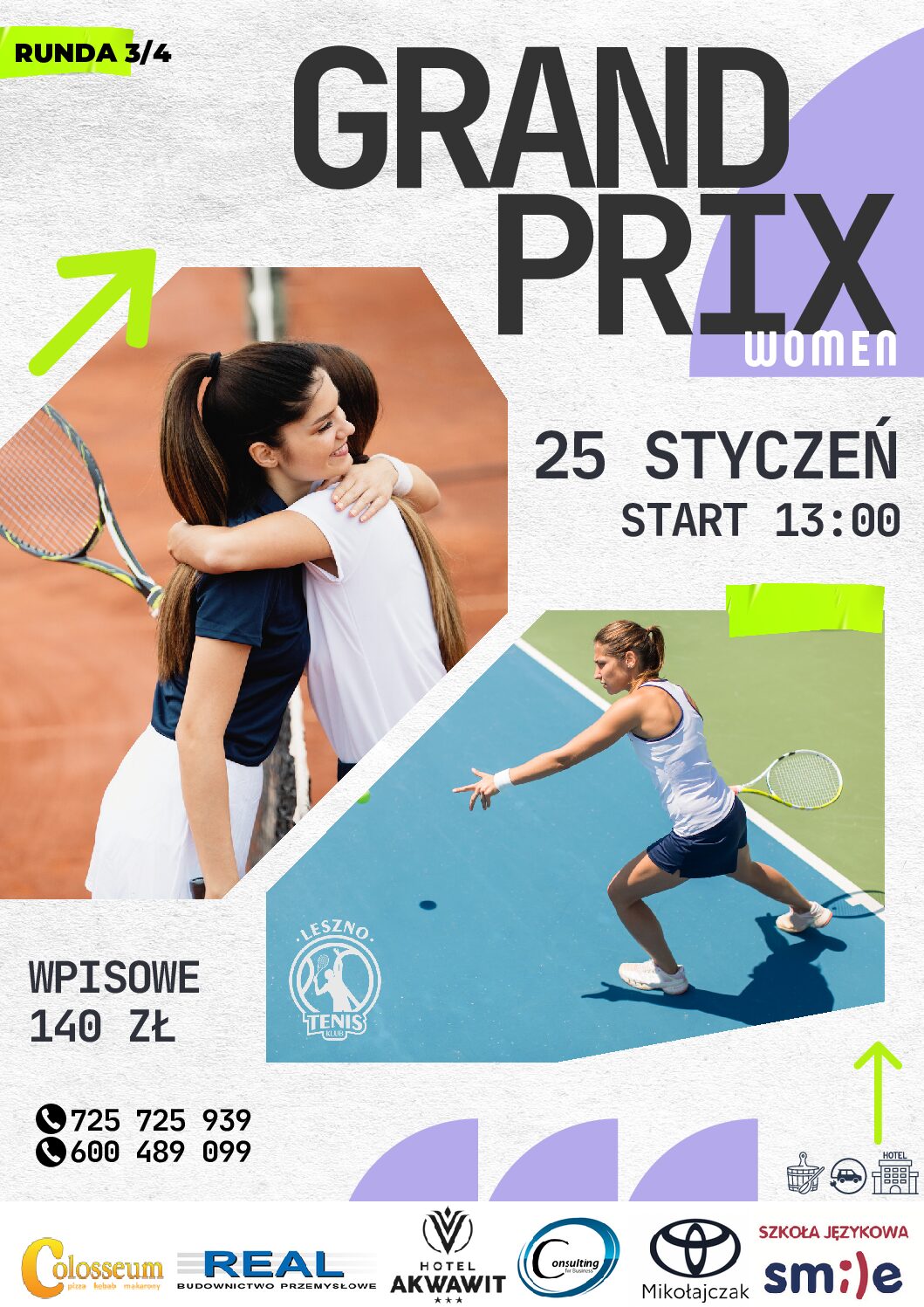 Leszno Tenis Klub|3/4 Grand Prix women