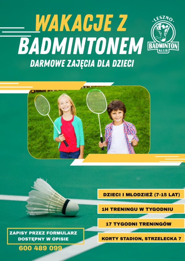 WAKACJE Z BADMINTONEM (A4)